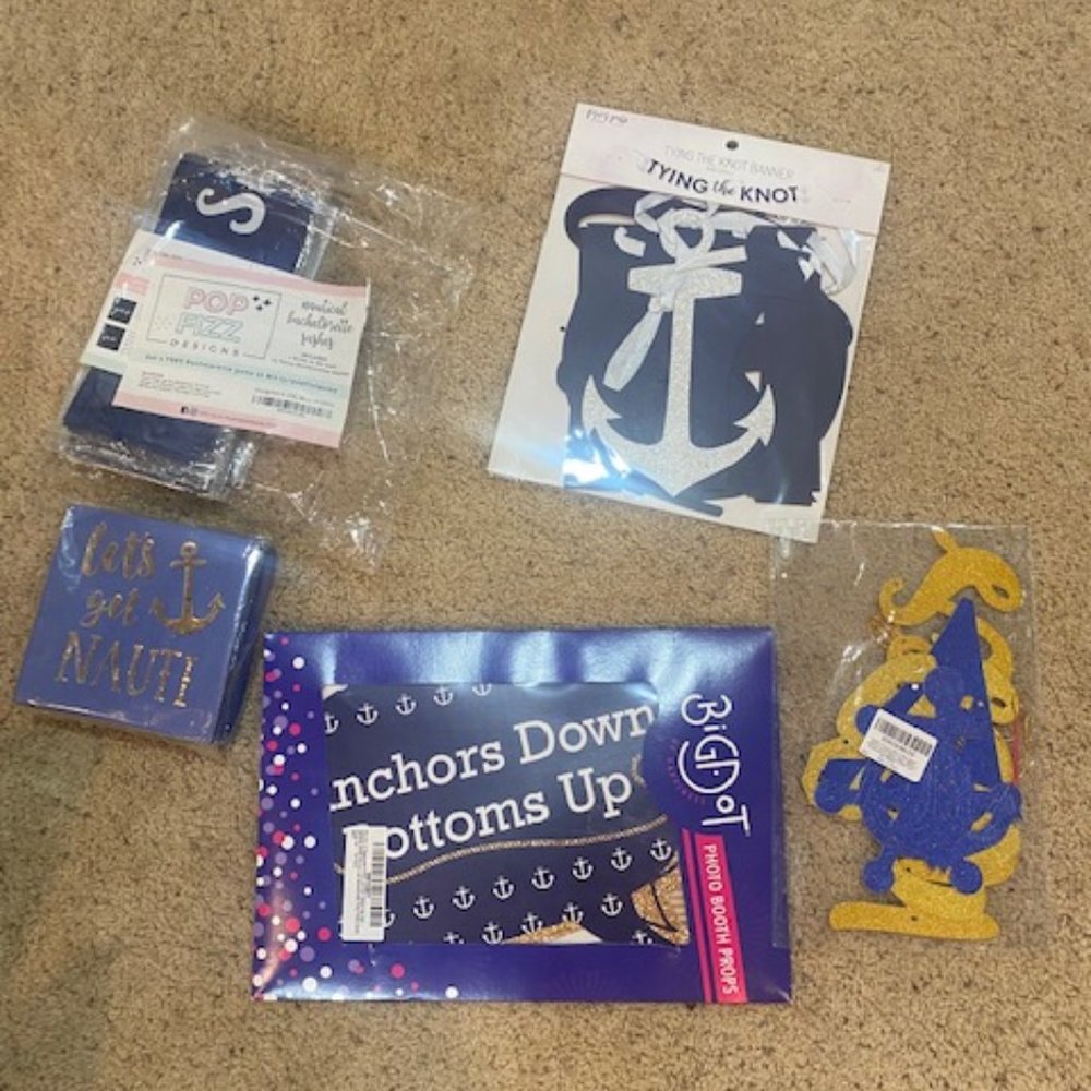 Nautical Themed Bachelorette  *New in Package*